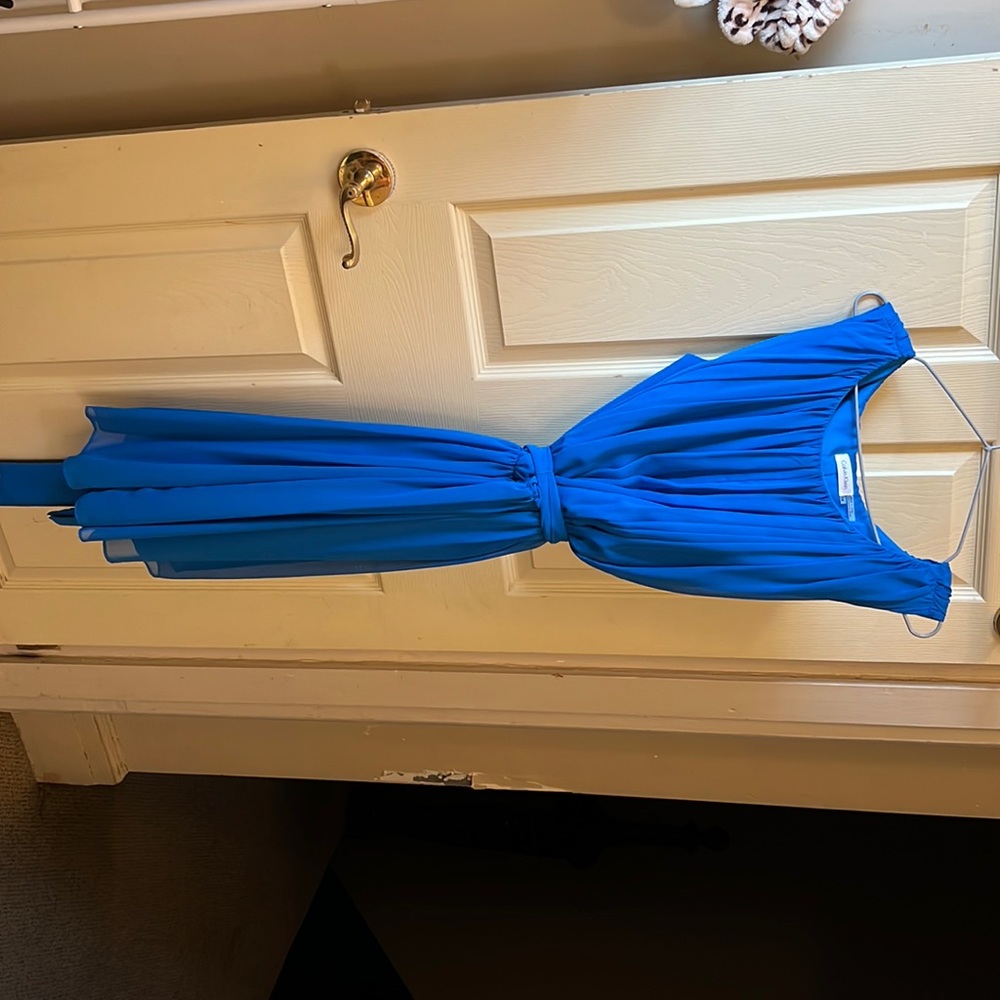 Calvin Klein blue dress